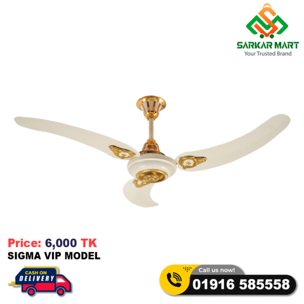 SIGMA VIP MODEL GFC PAK CELLING FAN