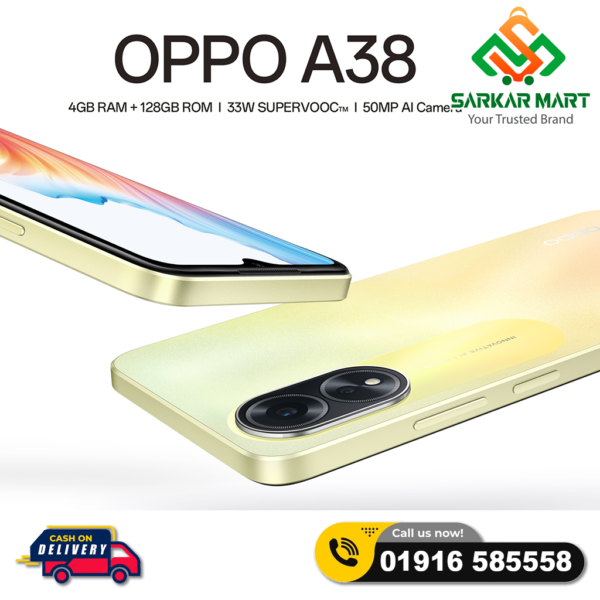 OPPO A38 6GB+128GB (Official) - Image 3