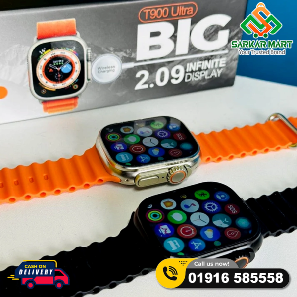 T900 Ultra Big 2.09 Smartwatch - Image 3