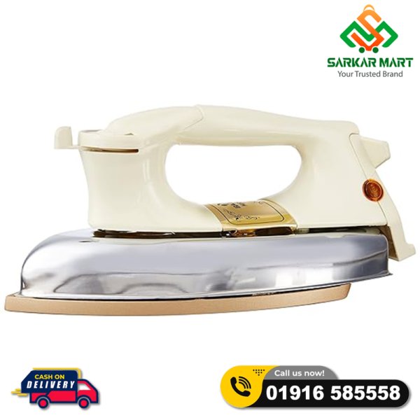 Bajaj DHX-9 1000W Heavy Weight Dry Iron with Advance Technology, - Image 2