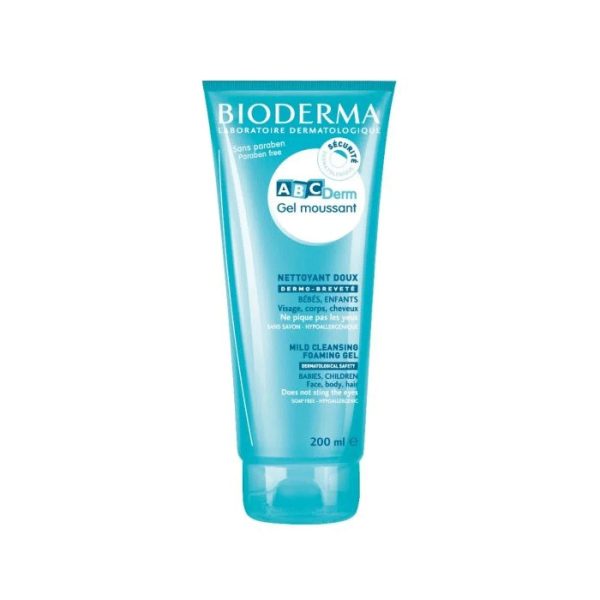 Bioderma ABCDerm Gel Moussant Mild Cleansing Foaming Body Gel