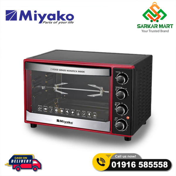 Miyako Electric Oven MT836 RC (36 Ltr)