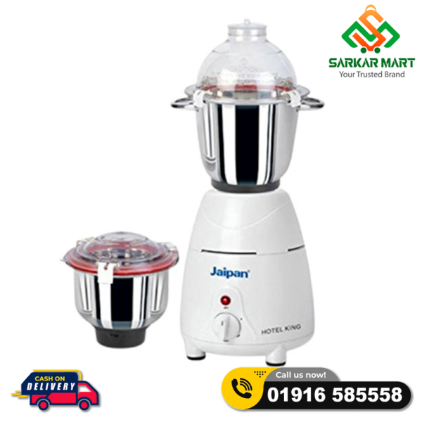 Jaipan Hotel King 1400 WATT Mixer Grinder (2 Jars) INDIA