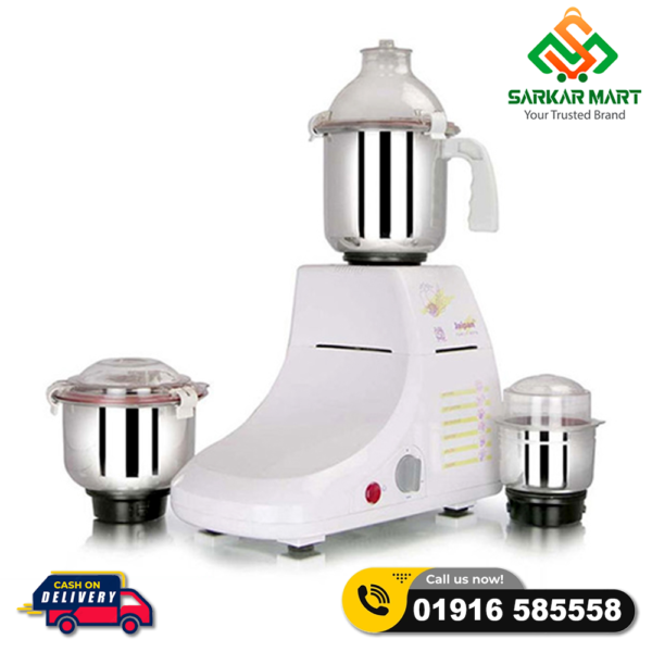 Jaipan Family Mate 1000W 3 Jars Juicer Mixer Grinder (MG-1300)