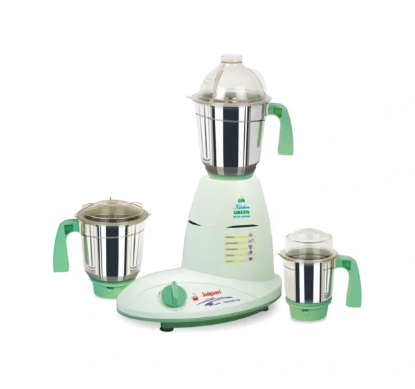 Jaipan JP_KKMG 750-Watt Kitchen Green Mixer Grinder with 3 Stainless Steel Jars