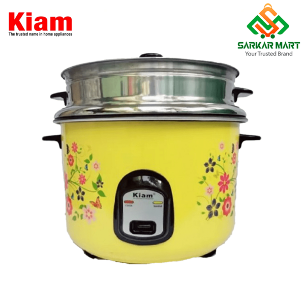 Kiam 2.8 liter Stainless Steel + Non-Stick  (SFB-5705)