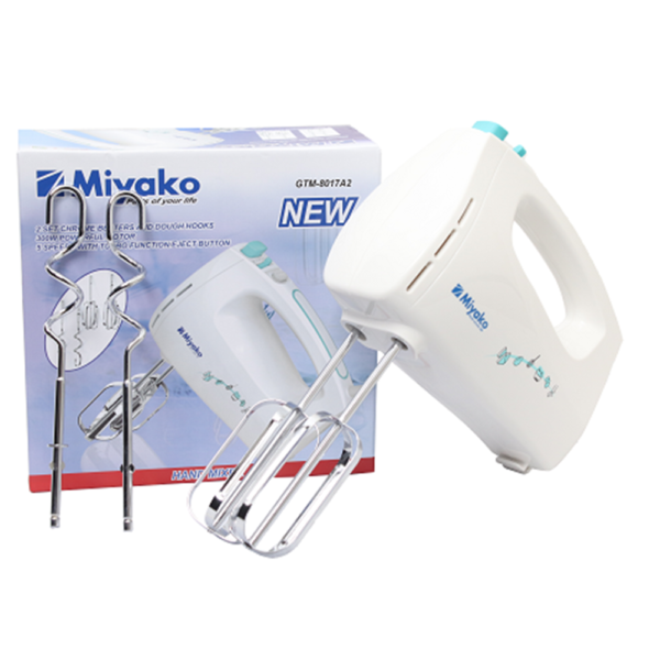 Miyako New Hand Mixer & Egg Beater GTM-8017 - Image 2