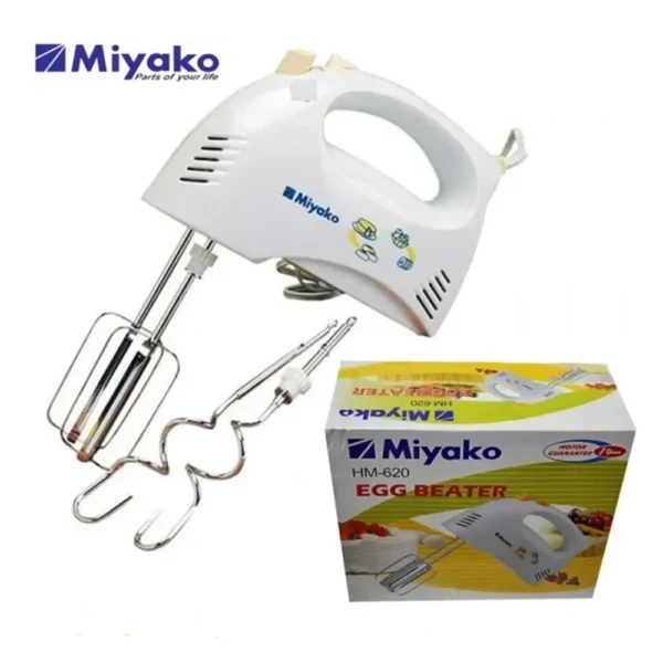 Miyako Egg Beater and Mixing HM 620 (Made in Indonasia) - Image 3