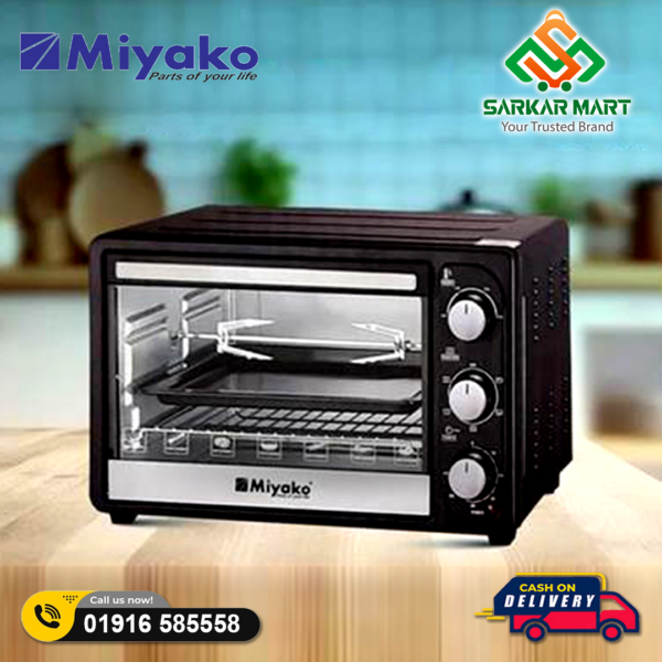 Miyako MT-280R Electric Toaster Oven (28 Liters)