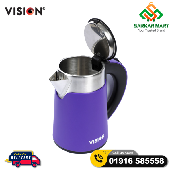 VISION Electric Kettle 1 Liter VIS-EK-013 (ROYAL) Purple