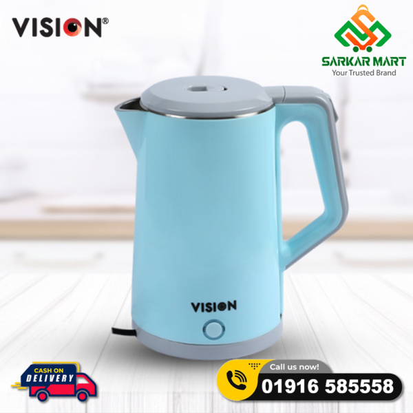 VISION Electric Kettle 2.3 Liter VIS-EK-011(Double Wall)