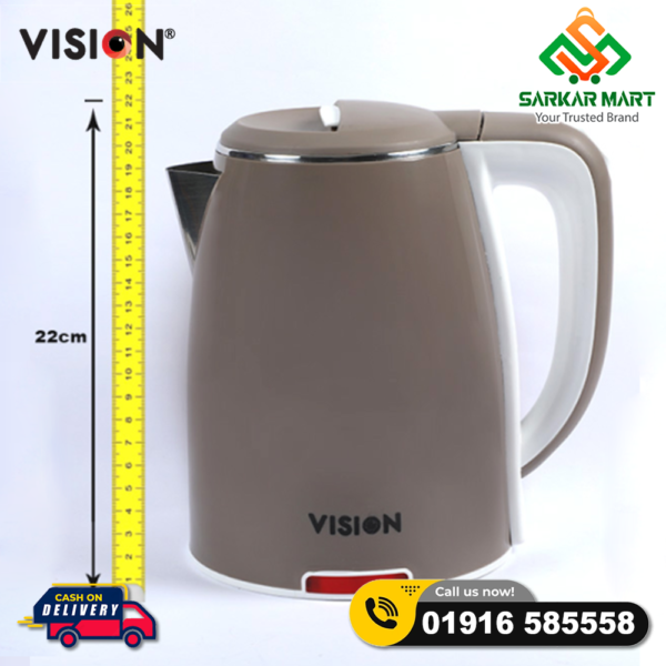 VISION Electronic Kettle 1.8L VIS-EK-006 - Image 3