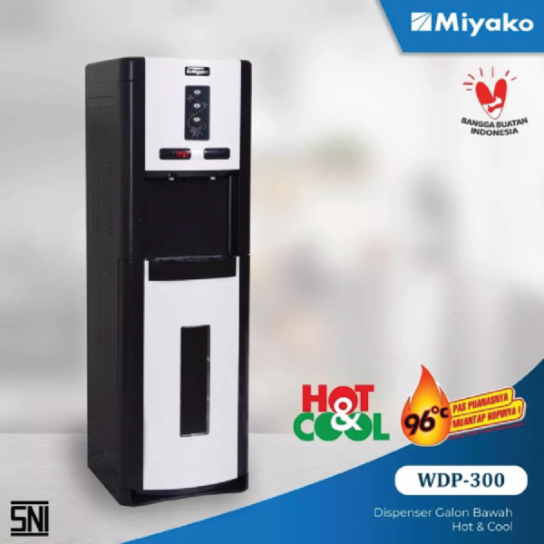 Miyako Dispenser Air Galon Bawah WDP-300 1unit