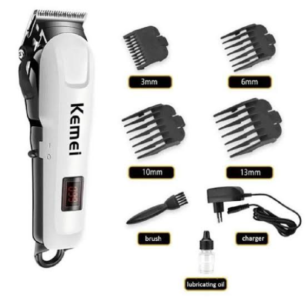 Kemei 809 Rechargable Double Battery Trimmer