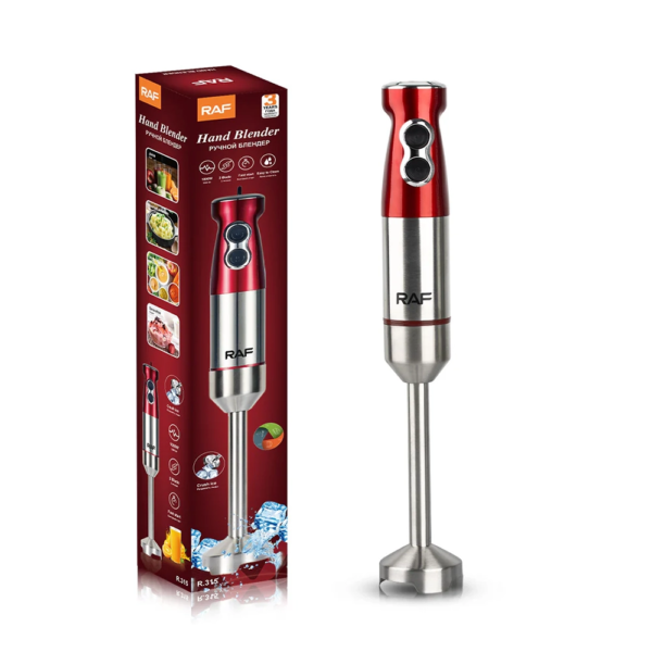 Hand Blender & Immersion Mixer R.315 – Stainless Steel & Powerful – 1000W - Image 3