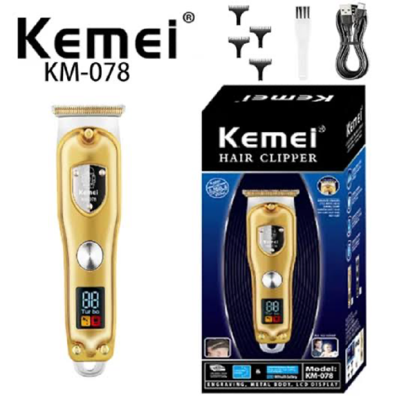 Kemei 078 Rechargable Trimmer - Image 2