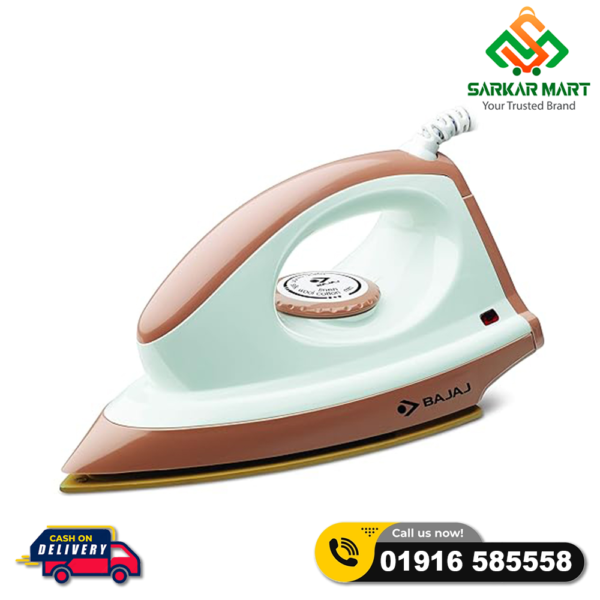 Bajaj Majesty Canvas Brown1000Watts Dry Iron