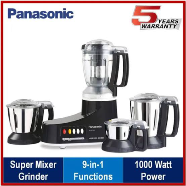 Panasonic 550W 4 Jars Super Mixer Grinder (MX-AC400) - Image 3