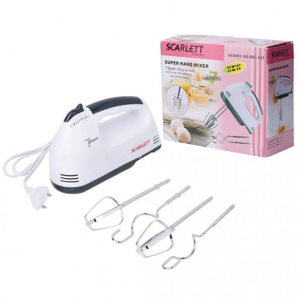 Scarlett Egg Beater and Hand Mixer