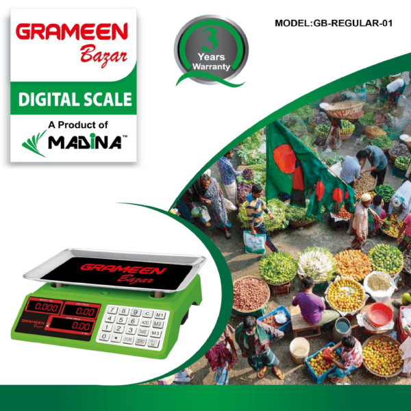 Grameen 40K /SS DigitalWeight Scale