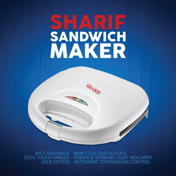 Sharif SandwichMaker - White