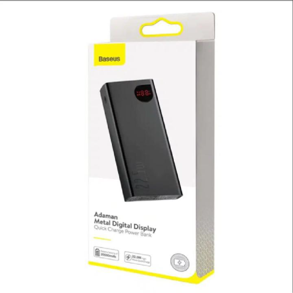 Baseus Power Bank Adaman 22.5w 20000Mah - Image 2