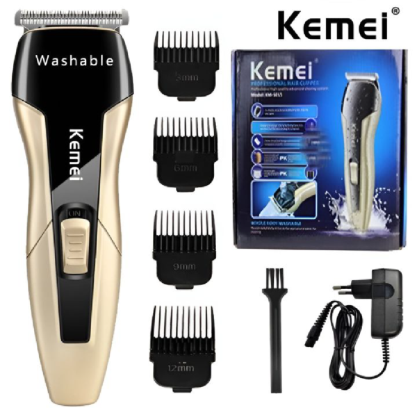 Kemei 5015 Rechargable Double Battery Trimmer