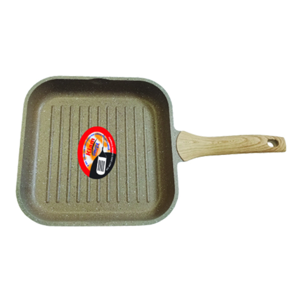 Kiam Die- Casting Non-Stick Grill FRYPAN 26cm