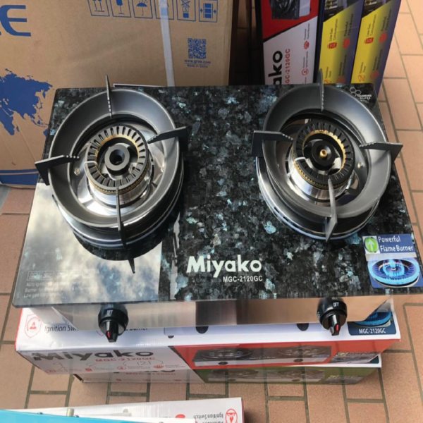 Miyako 8622PLN Double Burner Gas Stove