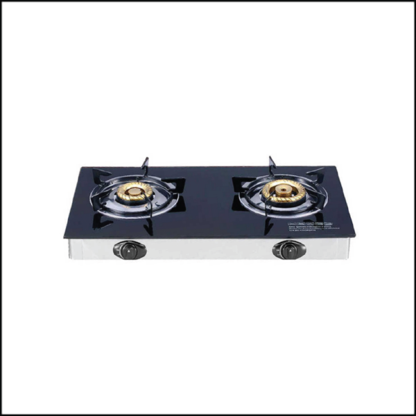 SKB Black Double Burner Gas Stove - Image 2