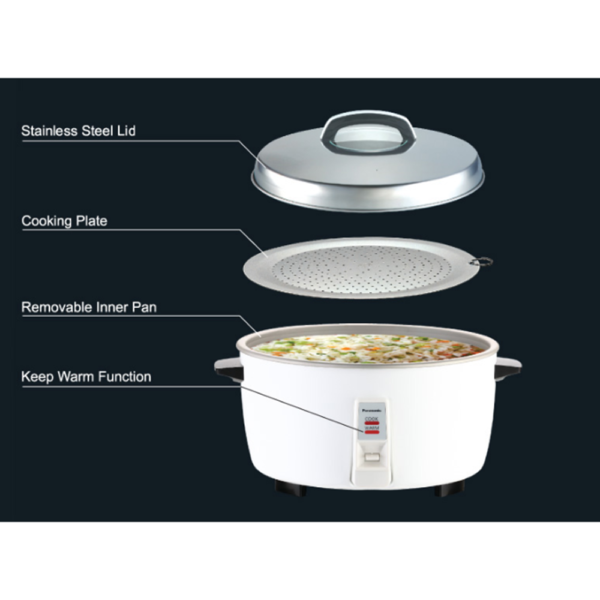 Panasonic Conventional Rice Cooker 3.2 LTR (SR-GA321H) - Image 3