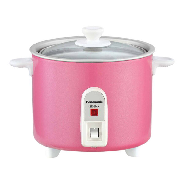 Panasonic Rice Cooker (SR-3NA) 0.27Ltr. Pink