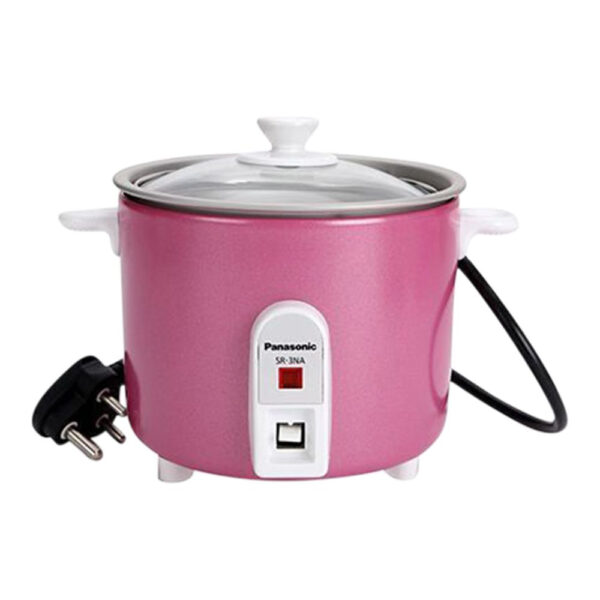 Panasonic Rice Cooker (SR-3NA) 0.27Ltr. Pink - Image 2