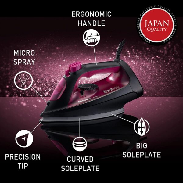 Panasonic Steam Iron (NI-U400CP), 2300W - Image 5