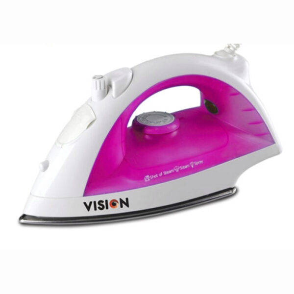 VISION Electronic Steam Iron 1200W  VIS-SMT-EI-001 Pink