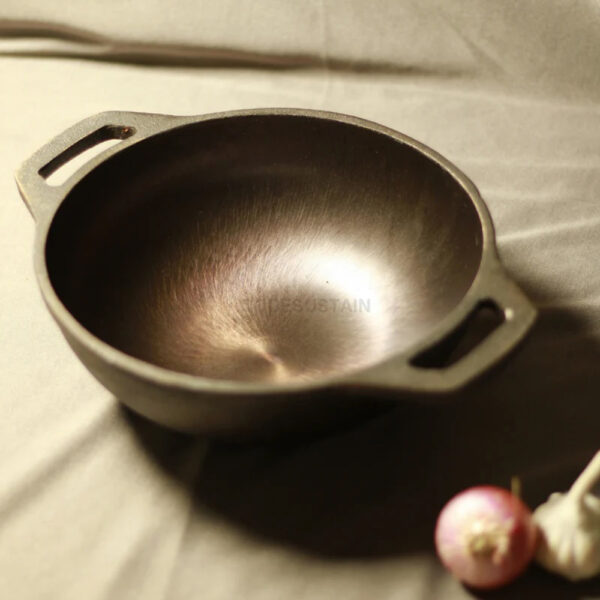 Walton-WCW- Cast Iron Kadai 24 CM - Image 4