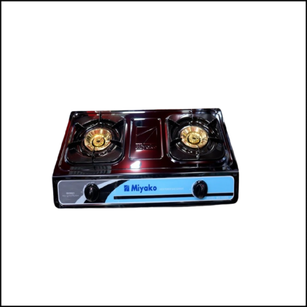 Miyako Galaxy Double Burner Gas Stove