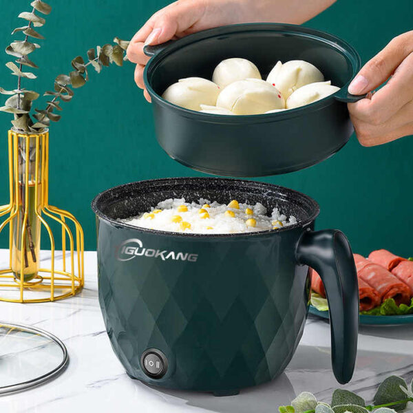 Diamond electric cooking pot- Green - Image 6