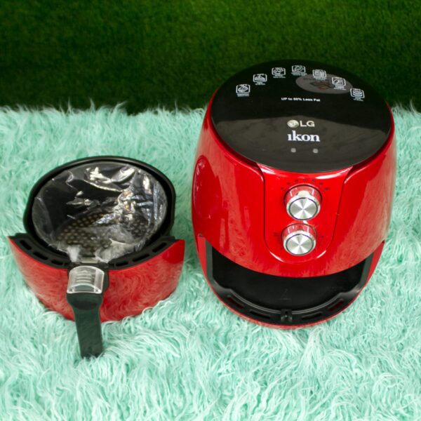 Ikon Air Fryer IK-A2507 2.5Ltr Red - Image 5