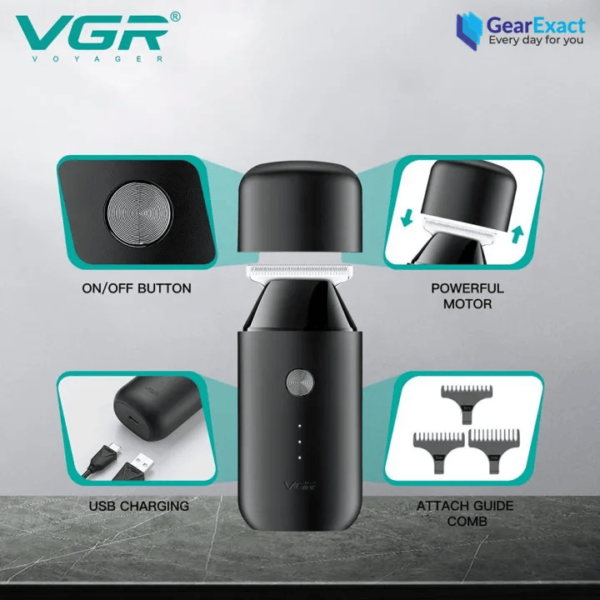 VGR V-932 Portable Trimmer for Men - Image 4