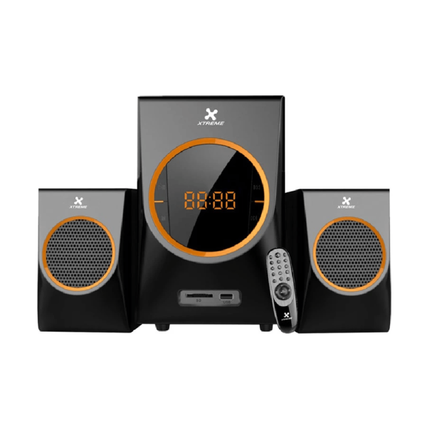 Xtreme Win 2:1 Multimedia Speaker With Remote - Image 2