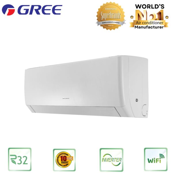 Gree Pular Split Type Air Conditioner (Inverter-1.5 TON) GS-18XPUV32 - Image 4