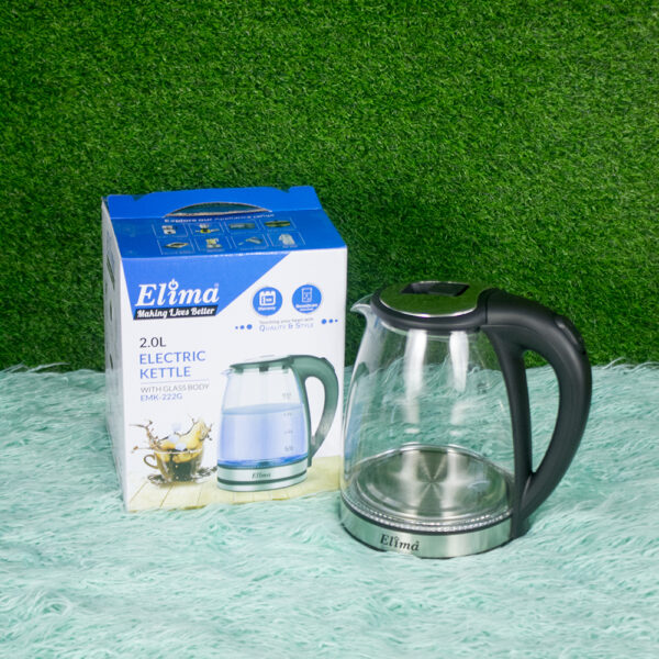 Elima EMK-222G Stainless Steel Electric Kettles - 2.0 Liter