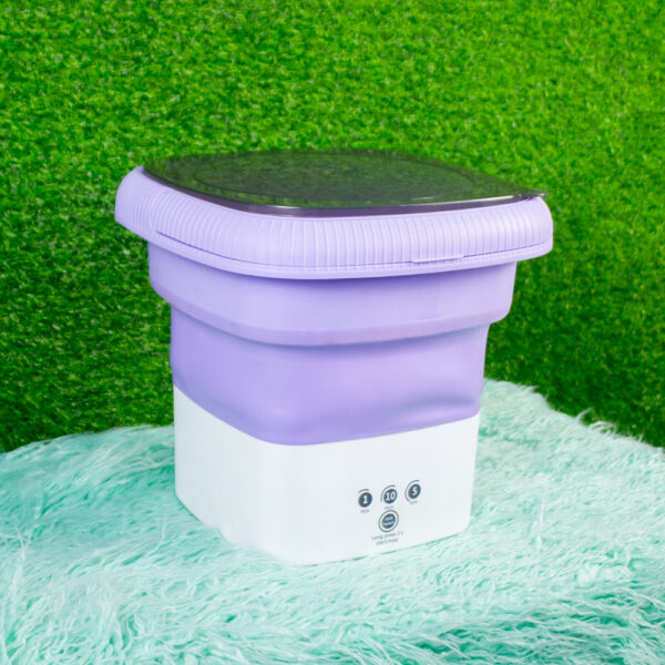 Portable Folding Mini Washing Machine with Drying - Image 5