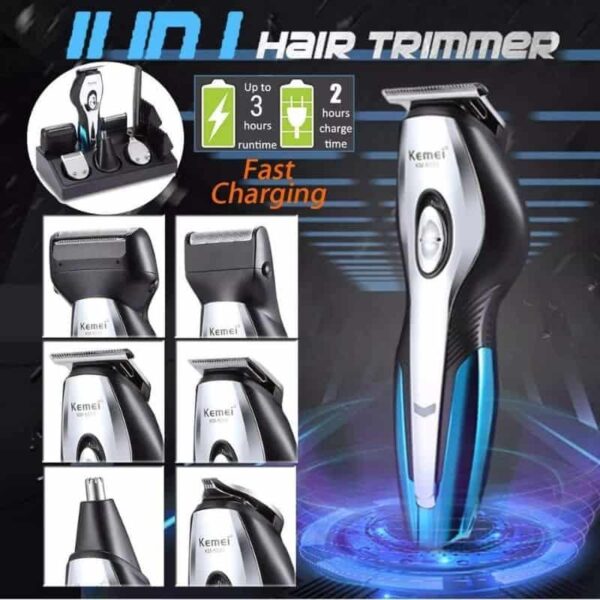 Kemei 11 In 1 Beard Trimmer & Amp Grooming KM-5031 - Image 5