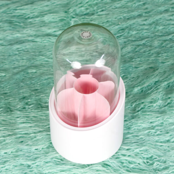 Makeup Brush Holder 360°Rotating Organizer - Image 3