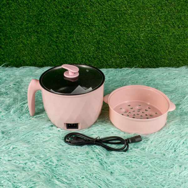 Diamond electric cooking pot- Baby Pink - Image 5