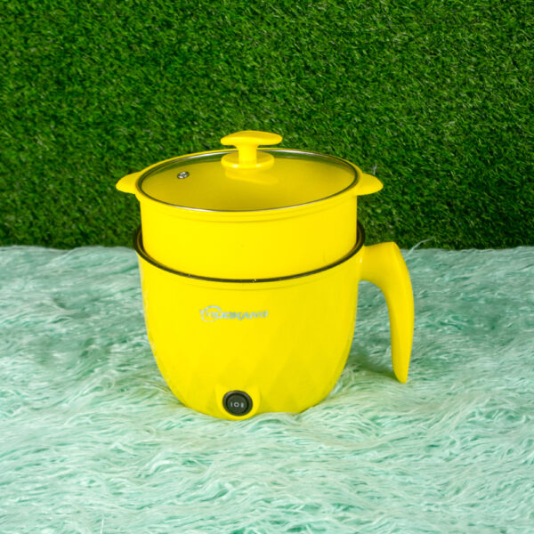 Diamond electric cooking pot- Yellow