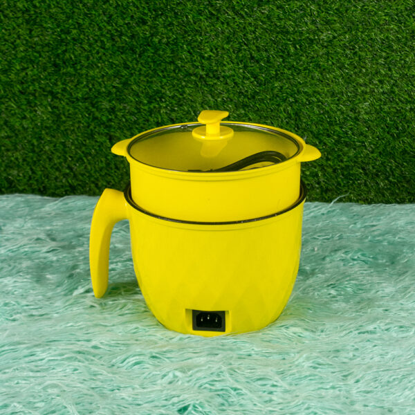 Diamond electric cooking pot- Yellow - Image 3