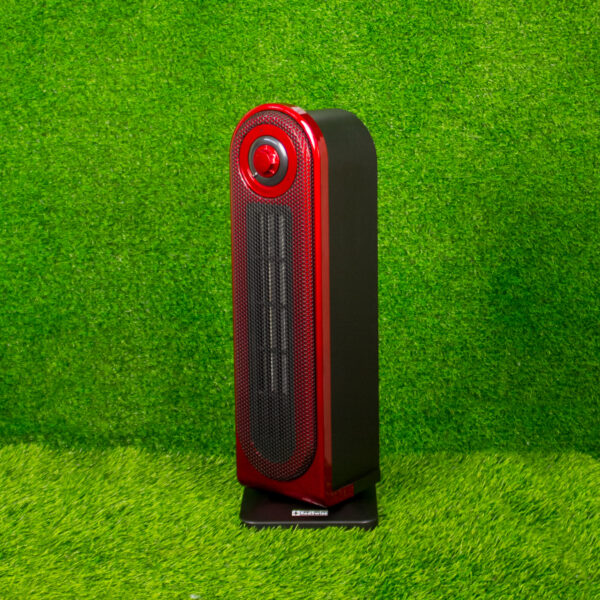 Red Swiss Ceramic Portable Room Heater Tow1M with Thermostat and Oscillation 2000W - Image 2